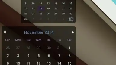 Screenshot von Month Calendar Widget 10