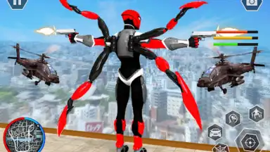 Screenshot von Black Spider Rope Superhero 7