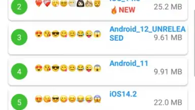 Screenshot von zFont 3 5