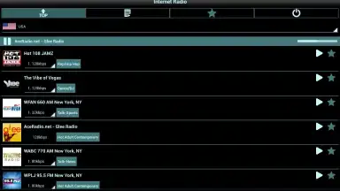 Screenshot von Internet Radio 5