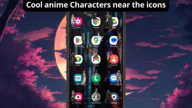 Screenshot von Anime launcher KawaiDroid 3