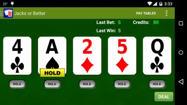 Screenshot von Awesome Video Poker! 2