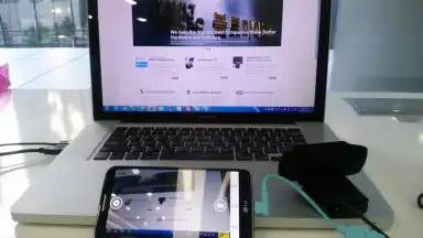 Screenshot von CameraFi 3