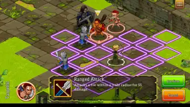 Screenshot von Dragonfall Tactics 6