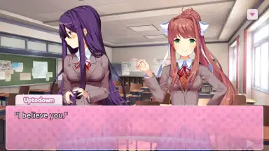 Screenshot von Doki Doki Literature Club! 9