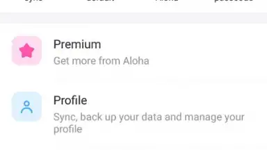 Screenshot von Aloha Browser Turbo 7