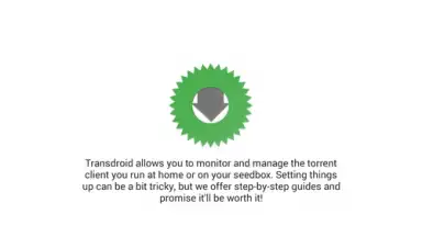 Screenshot von Transdroid 1