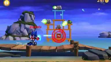 Screenshot von Angry Birds Transformers 7