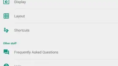 Screenshot von Action Launcher 3