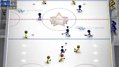 Screenshot von Stickman Ice Hockey 1
