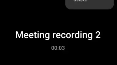 Screenshot von ColorOS Recorder 7