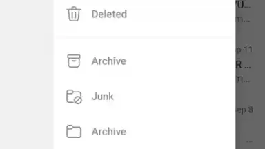 Screenshot von Microsoft Outlook 7