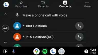Screenshot von Android Auto 7