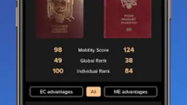 Screenshot von Passport Index 5