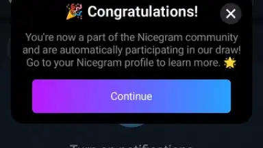 Screenshot von Nicegram: Web3 for Telegram X 1