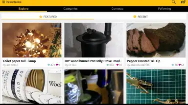 Screenshot von Instructables 10