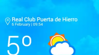 Screenshot von El Tiempo 2