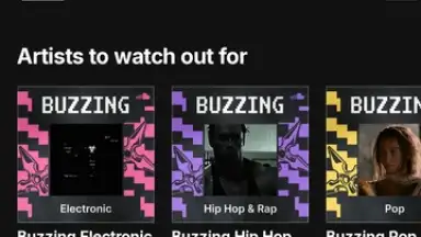 Screenshot von SoundCloud 22