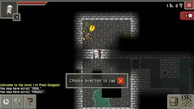 Screenshot von Pixel Dungeon ML 10