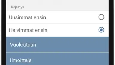 Screenshot von Tori.fi 6