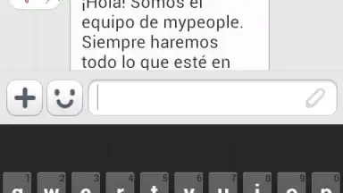 Screenshot von mypeople Messenger 3