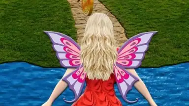 Screenshot von Flying Girl Runner. 1