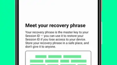 Screenshot von Session 1