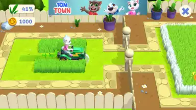 Screenshot von Talking Tom Town 9