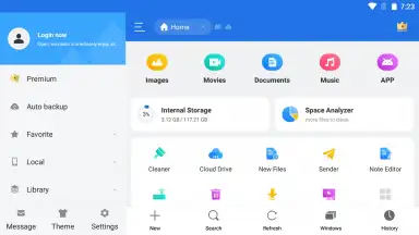 Screenshot von ES File Explorer 5