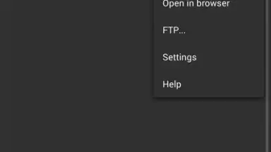 Screenshot von anWriter Free HTML Editor 2