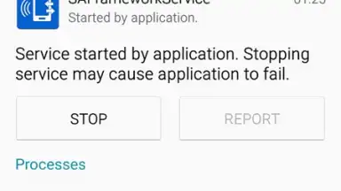 Screenshot von Samsung Accessory Service 2