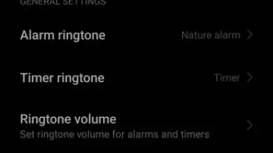 Screenshot von MIUI Clock 3