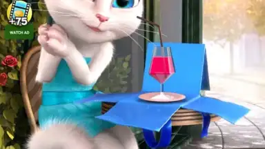 Screenshot von Talking Angela 15