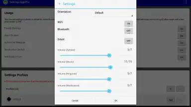 Screenshot von Settings App 6