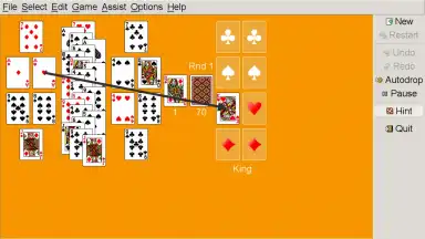 Screenshot von Solitaire Club 9