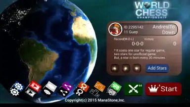 Screenshot von World Chess Championship 6