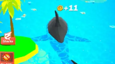 Screenshot von Idle Shark World - Tycoon Game 2