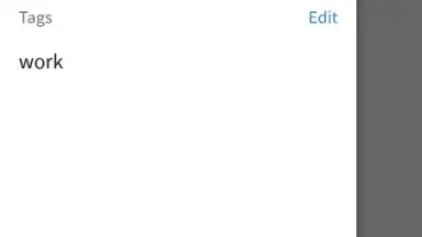 Screenshot von Simplenote 2