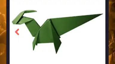 Screenshot von Origami dinosaurs paper shapes 6