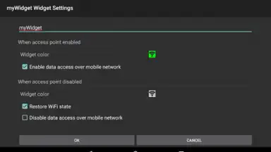 Screenshot von Точка доступа WiFi 4