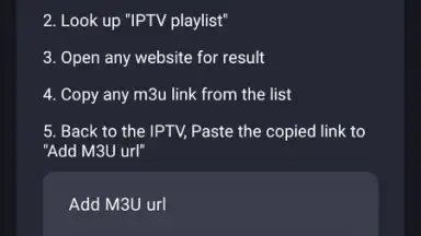 Screenshot von IPTV Player 6