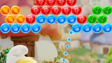 Screenshot von Smurfs Bubble Story 5