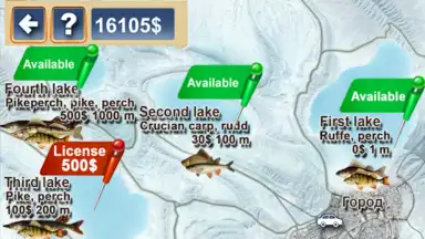 Screenshot von Winter fishing. Lakes. 2