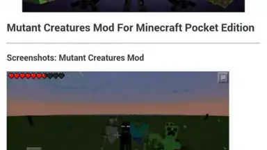 Screenshot von Mods Minecraft PE PRO 1