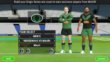 Screenshot von Rugby League 24 3