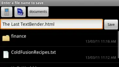 Screenshot von TextWarrior 2