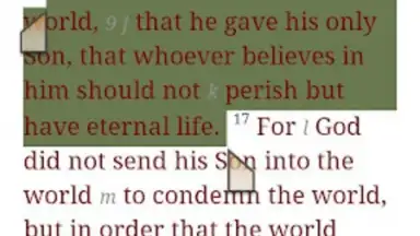 Screenshot von eBible 4