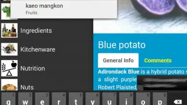 Screenshot von Food Dictionary 11