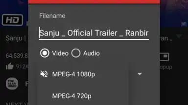 Screenshot von All YouTube Video Downloader 3