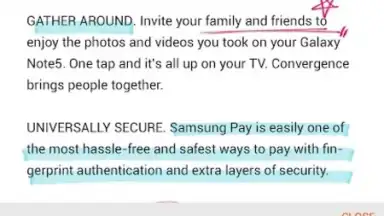 Screenshot von Samsung Write on PDF 2